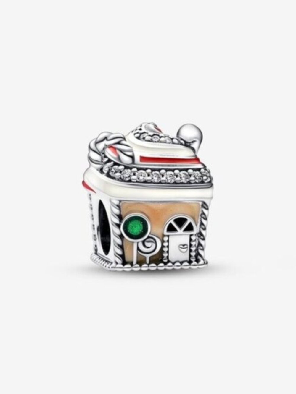 Authentic Pandora Festive Gingerbread House Charm